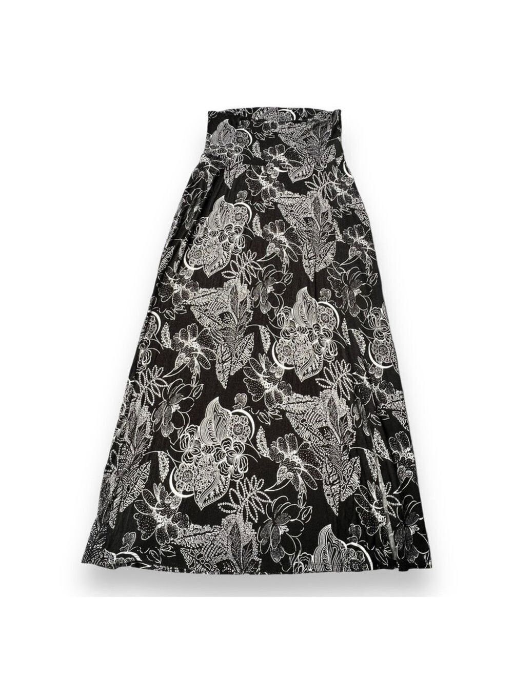 Morherhood Maternity Printed Maxi Skirt Size Small